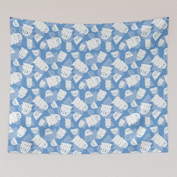 Item preview, Falling coffee cup pattern designed and sold by Jayineedarts.