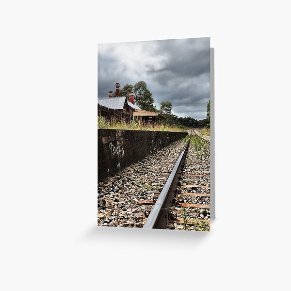 Capertee Rail - The Other Angle - NSW Australia Greeting Card