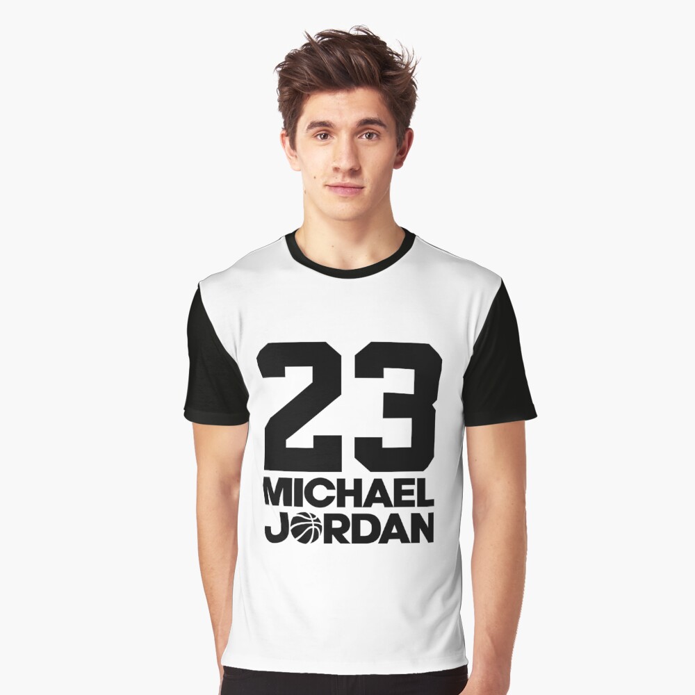 michael jordan black t shirt