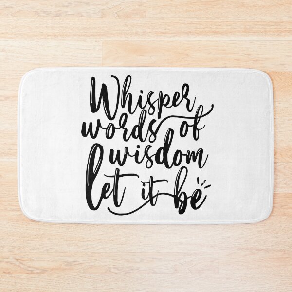 Item preview, Whisper words of wisdom Let it be! - Music  designed and sold by pamelawille.