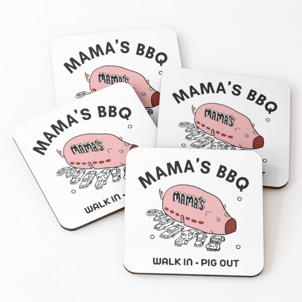 Item preview, Mama's BBQ - Always Sunny In Philadelphia - Walk In Pig Out designed and sold by Caprice Logan.