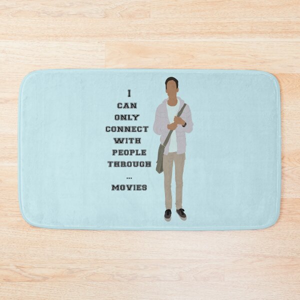 Item preview, Abed quote - turquoise designed and sold by Turquoise Tortoise.