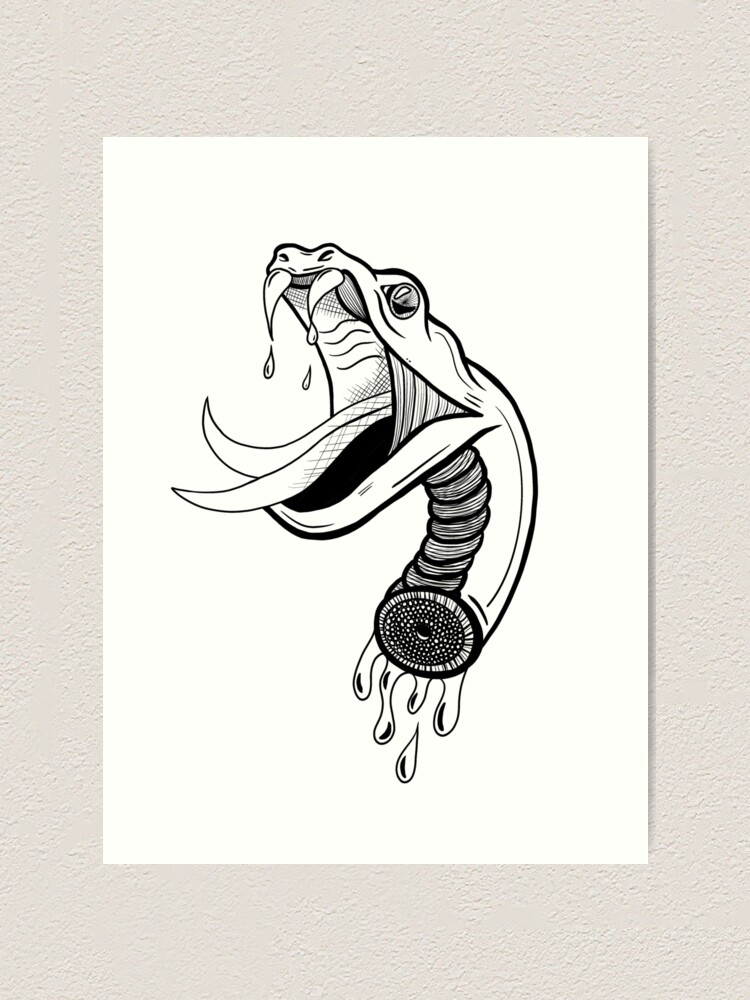 Lámina artística «Cabeza de serpiente venenosa» de JKArtisan | Redbubble Lámina artística «Cabeza de serpiente venenosa» de JKArtisan | Redbubble