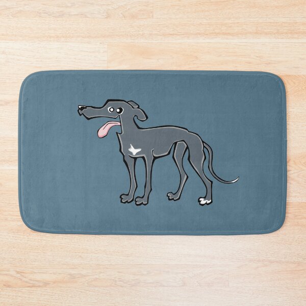 Item preview, Greyhound - Blue (Full Body) BLUE BG designed and sold by TheChicken.
