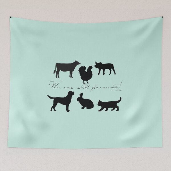 Item preview, We are all friends designed and sold by Turquoise Tortoise.