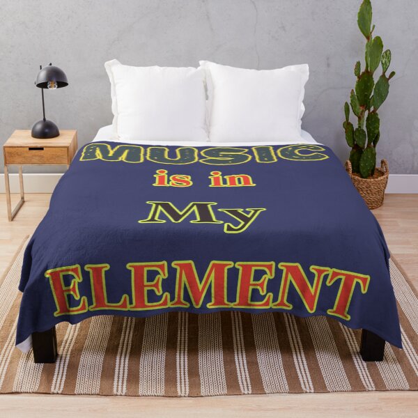 Item preview, Music is in My Element Quote in Multicolored Text designed and sold by Sendreka.