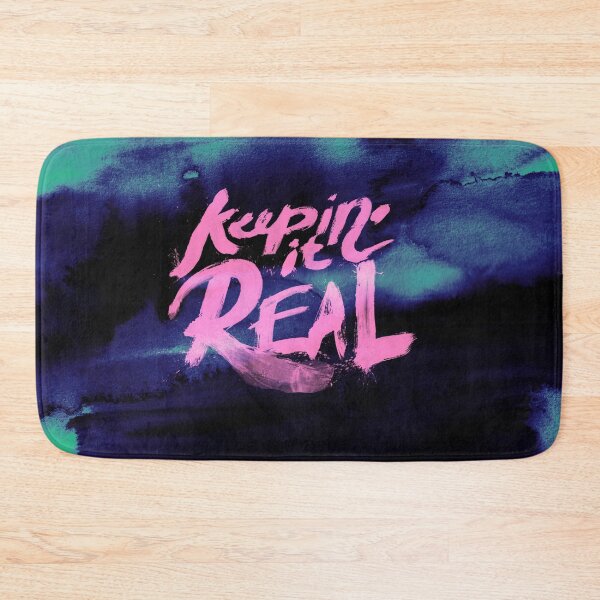 Item preview, Keepin' It Real - Blue & Pink designed and sold by rjartworks.