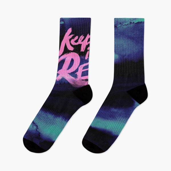 Item preview, Keepin' It Real - Blue & Pink designed and sold by rjartworks.