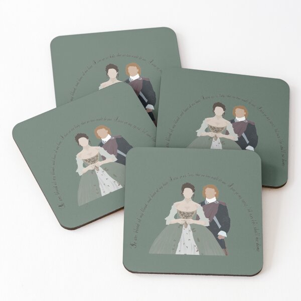 Item preview, Outlander - Jamie and Claire Fraser's wedding designed and sold by Turquoise Tortoise.