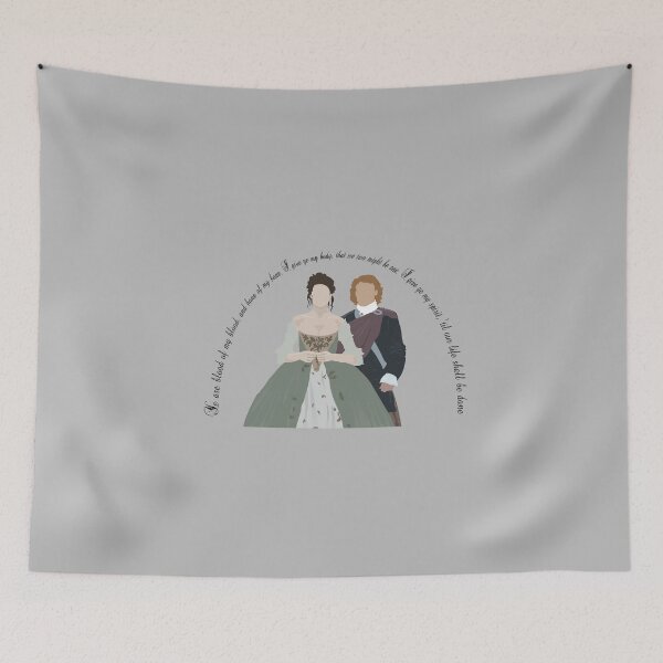 Item preview, Copy of Outlander - Jamie and Claire Fraser's wedding designed and sold by Turquoise Tortoise.