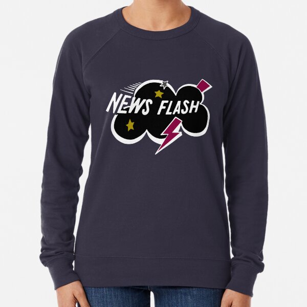 Muppet News Flash - Logo Design Lightweight Sweatshirt