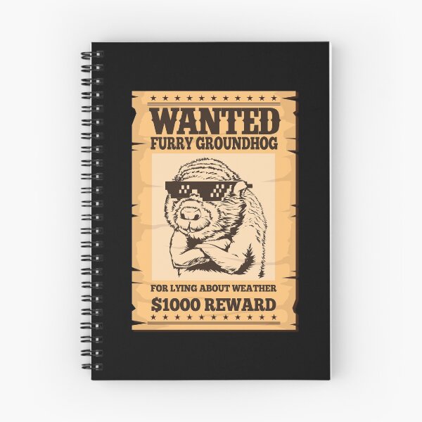Item preview, Wanted Poster Furry Groundhog Day designed and sold by Crush Retro®.