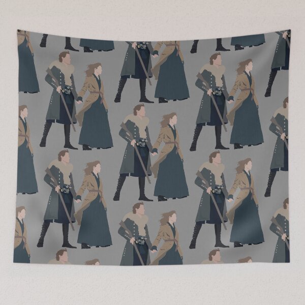 Item preview, Outlander - Jamie and Claire Fraser designed and sold by Turquoise Tortoise.