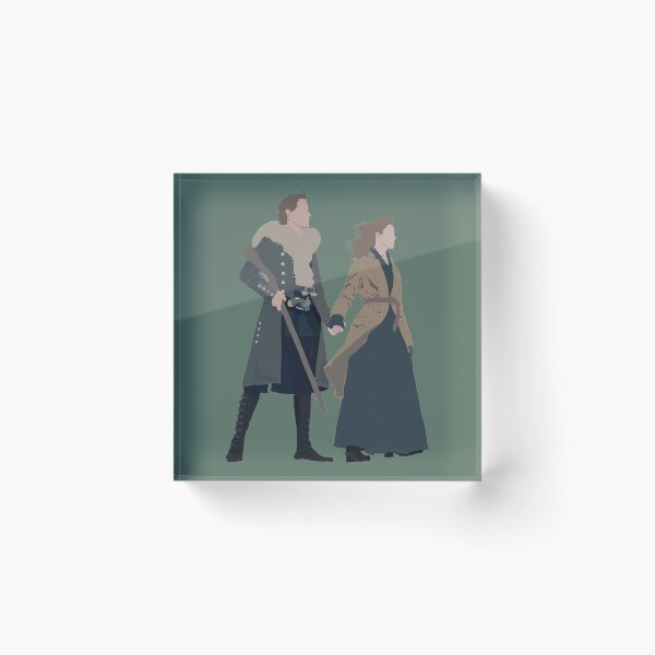 Item preview, Outlander - Jamie and Claire Fraser designed and sold by Turquoise Tortoise.