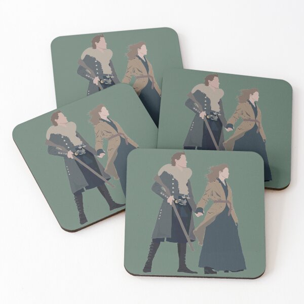 Item preview, Outlander - Jamie and Claire Fraser designed and sold by Turquoise Tortoise.