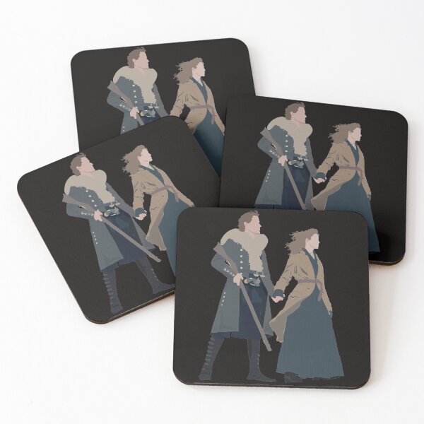 Item preview, Outlander - Jamie and Claire Fraser designed and sold by Turquoise Tortoise.