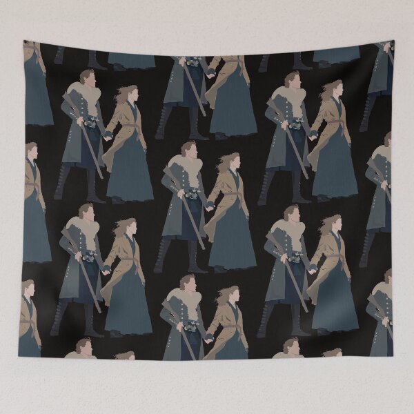 Item preview, Outlander - Jamie and Claire Fraser designed and sold by Turquoise Tortoise.