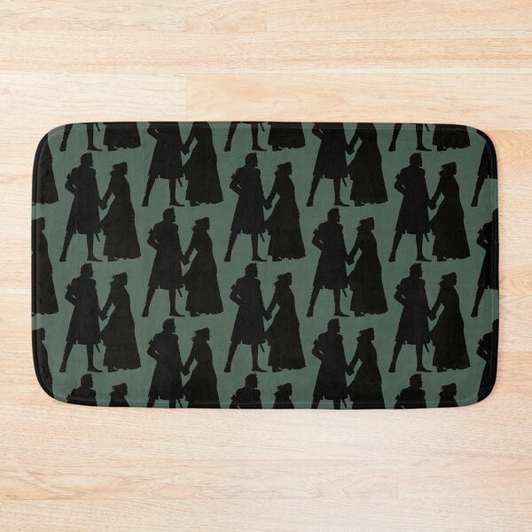 Item preview, Outlander - Jamie and Claire Fraser outline designed and sold by Turquoise Tortoise.