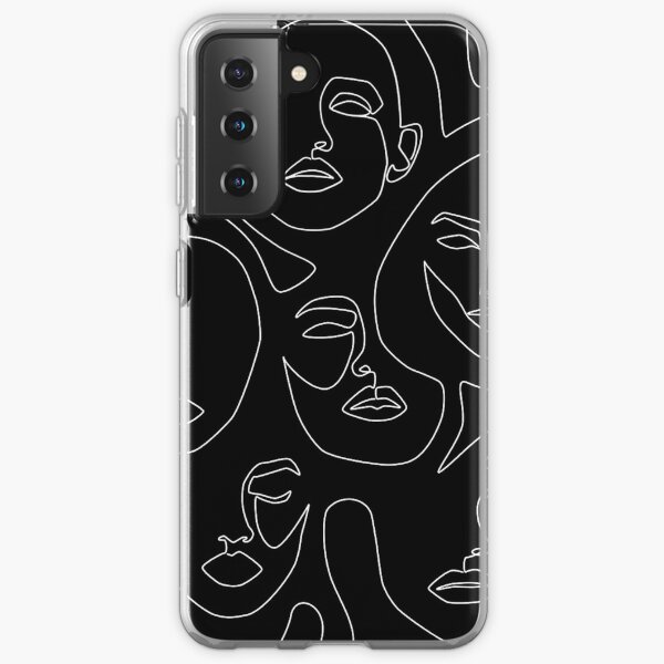 Faces in Dark Samsung Galaxy Soft Case
