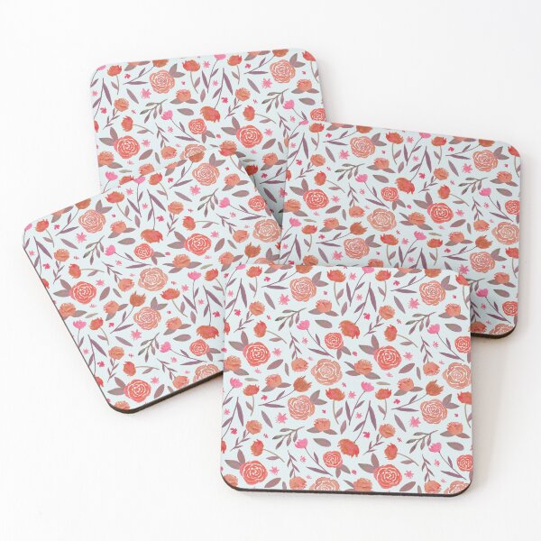 Item preview, Red Spring Floral Pattern designed and sold by Lauren Ullrich.