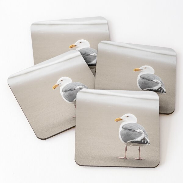 Item preview, Be Great   Seagull on Beach designed and sold by nancyjcreates.