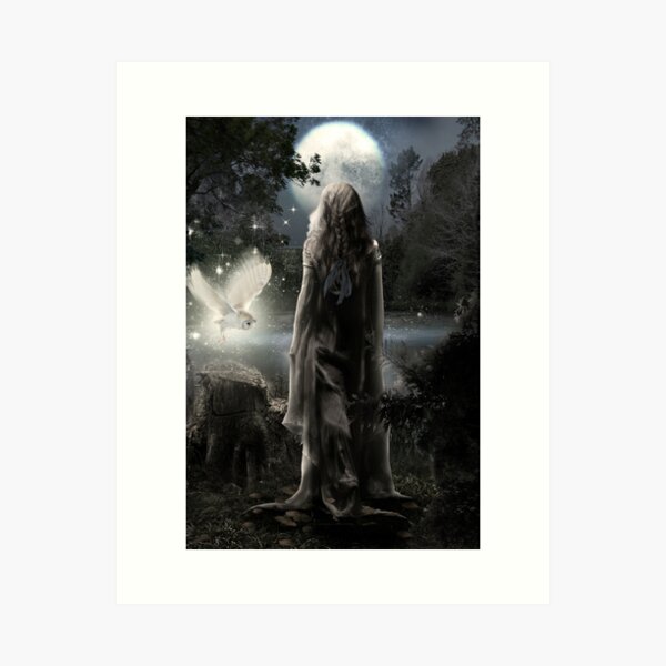 Item preview, In The Moonlight designed and sold by KarinClaessonArt.