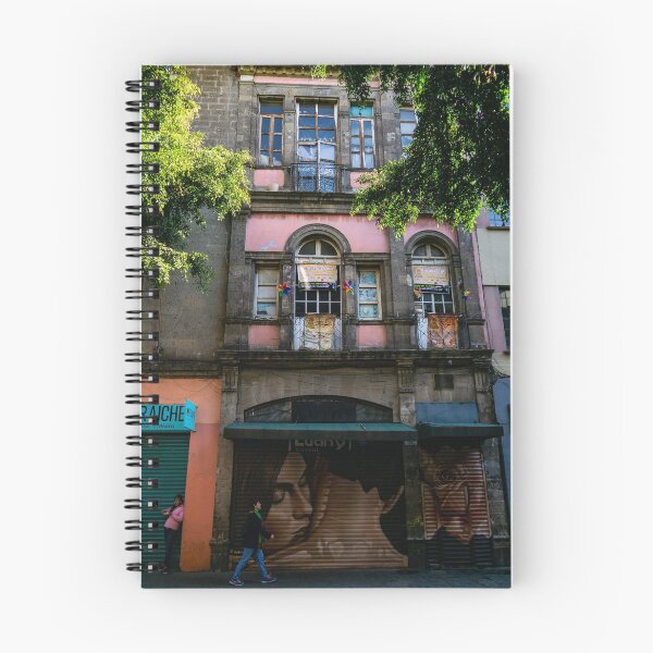 Item preview, Colorful Historic Mexico City Street Scene designed and sold by unofficialstig.