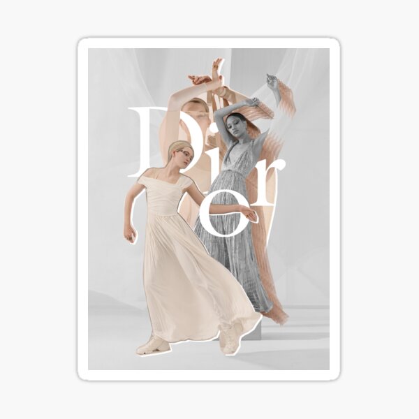 Fashion collage Sticker