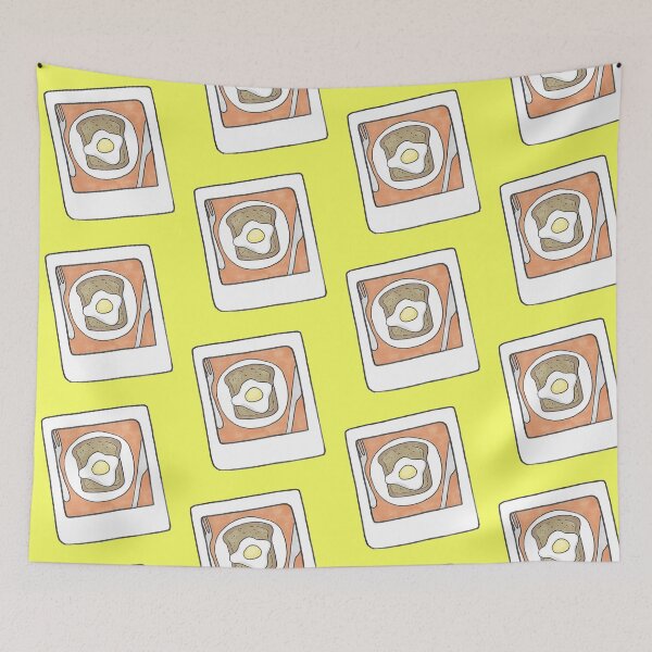 Item preview, egg on toast designed and sold by Charis Woodrow.