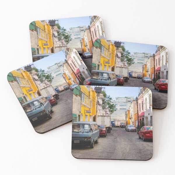 Item preview, Colorful Mexico City Alleyway designed and sold by unofficialstig.