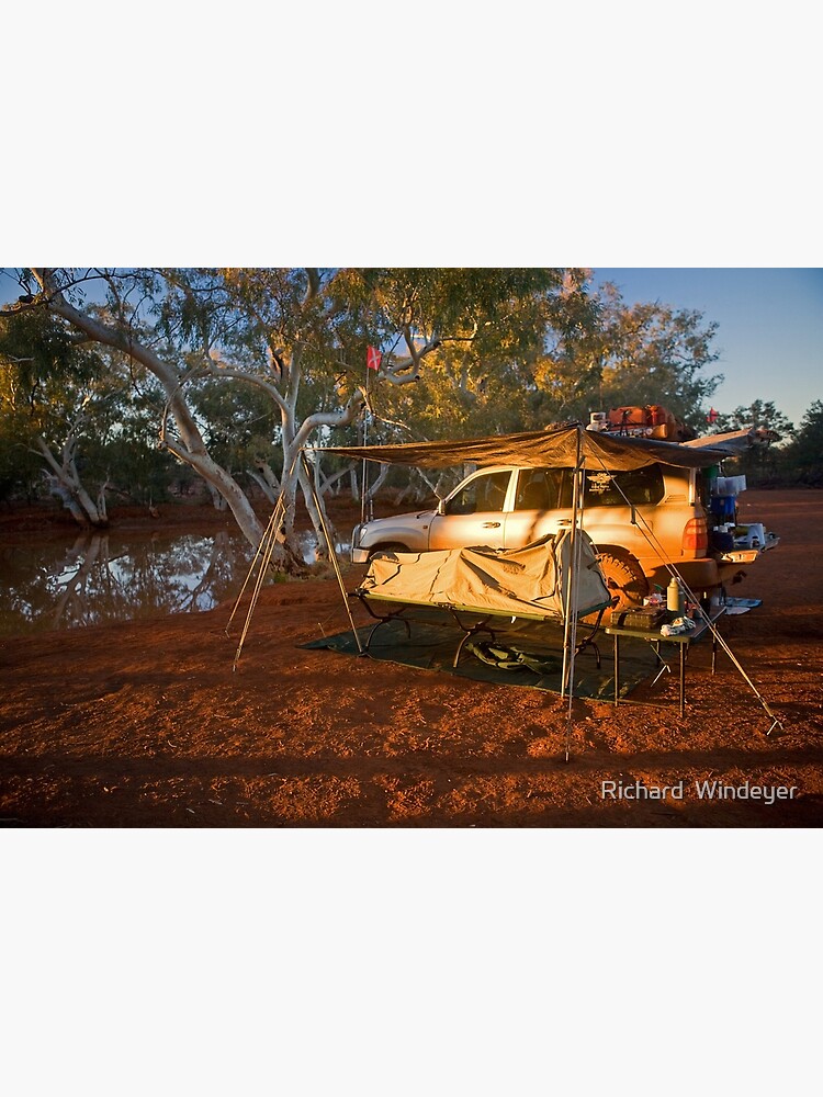 Camping at North Pool, Canning Stock Route, WA by RICHARDW