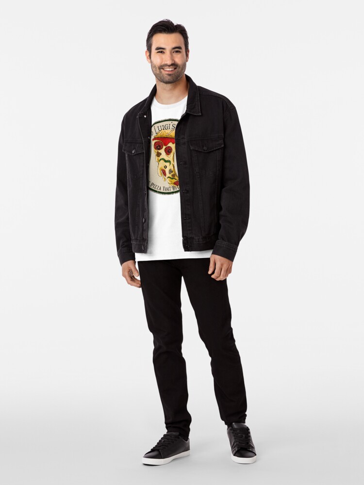 Alternate view of Dead Luigi's Pizzeria Premium T-Shirt