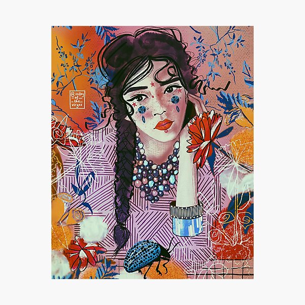 Plant lady Photographic Print