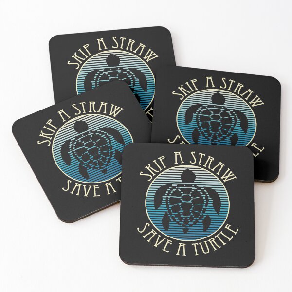 Item preview, Skip a Straw Save a Turtle Environment Awareness designed and sold by simplytldr.