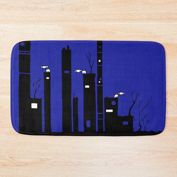 Item preview, Space Cows on Night City Buildings designed and sold by Adventures Are Dangerous.