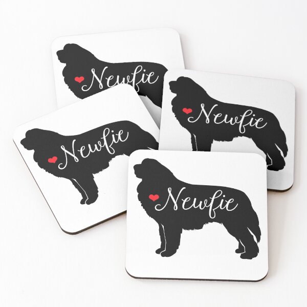 Item preview, Newfie Love Newfoundland Dog Breed Classic Blue designed and sold by Art by Jess.