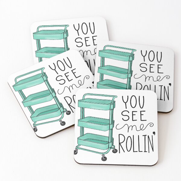 Item preview, You See Me Rollin’ Teacher Rolling Cart Joke designed and sold by brightormuted.