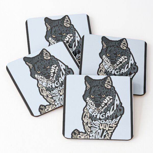 Item preview, Caligrama de lobo designed and sold by PalmarianFire.