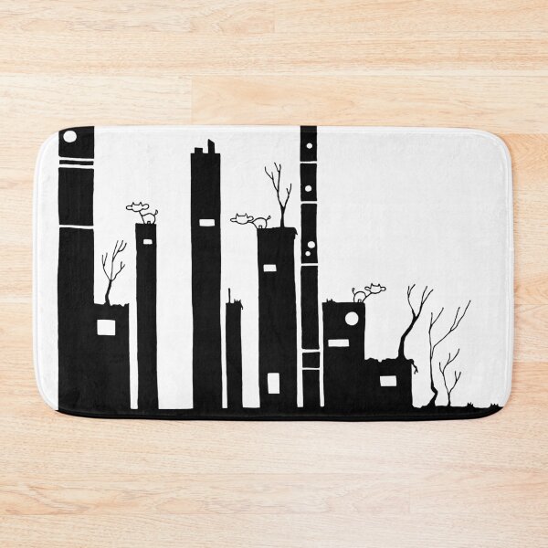 Item preview, Space Cows on Night City Buildings designed and sold by Adventures Are Dangerous.