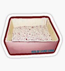 Box of Sand Sticker