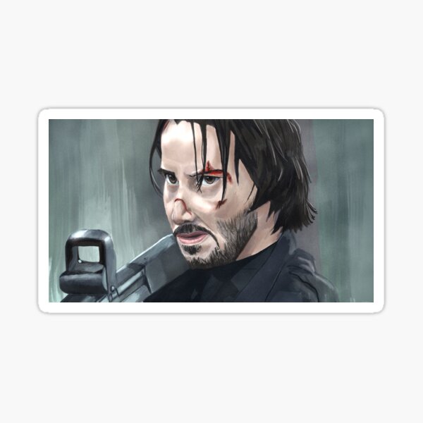 Artikel-Vorschau von John Wick, designt und verkauft von valroka.