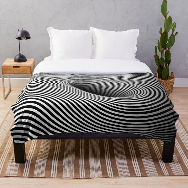 Item preview, Black hole pattern hypnosis in black and white designed and sold by BestStuffDepot.