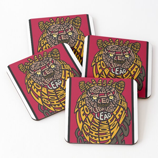 Item preview, Lion calligram designed and sold by PalmarianFire.