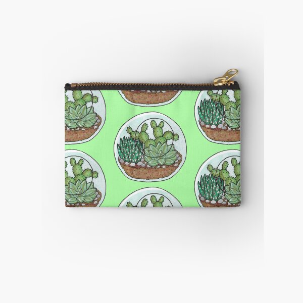 Item preview, lil cactis in a terrarium designed and sold by Charis Woodrow.