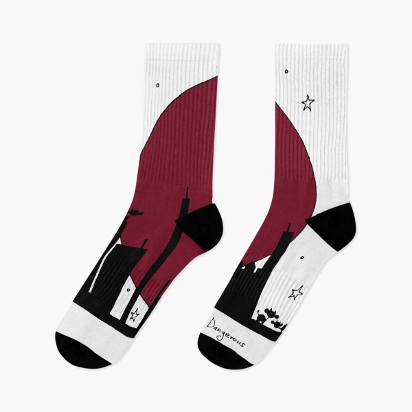 Item preview, Cows in City with Red Moon and Stars designed and sold by Adventures Are Dangerous.