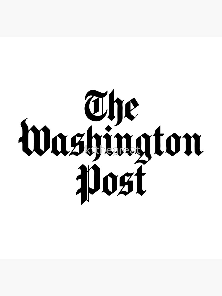The Washington Post (black) by ktthegreat
