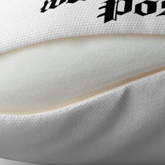Alternate view of The Washington Post (black) Throw Pillow
