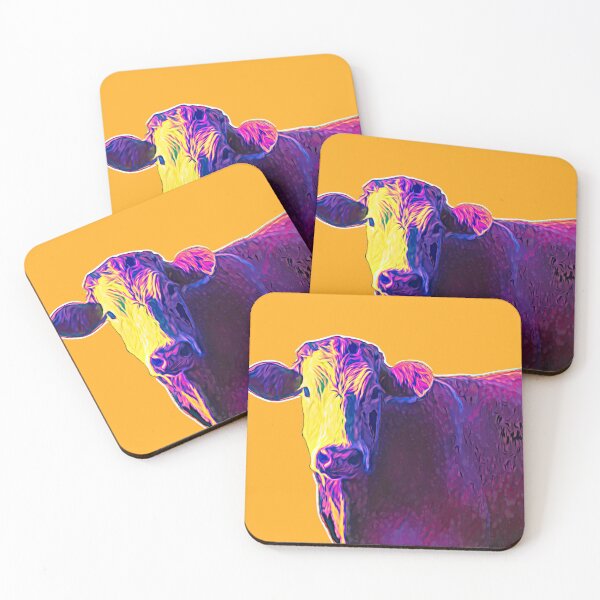Item preview, Purple Cow Pop Art Style designed and sold by art64.