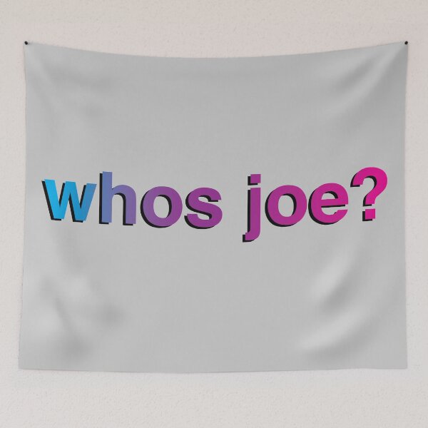 Item preview, Who's Joe? designed and sold by CullenWullen10.