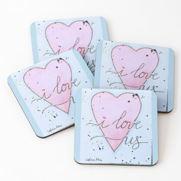 Item preview, I Love Us Heart designed and sold by LadenaRae.
